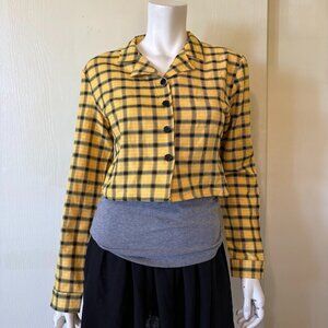Dollskill Trick n' Treatz Plaid Jacket Medium